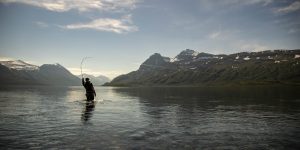 Spey Fishing for trout in Alaska